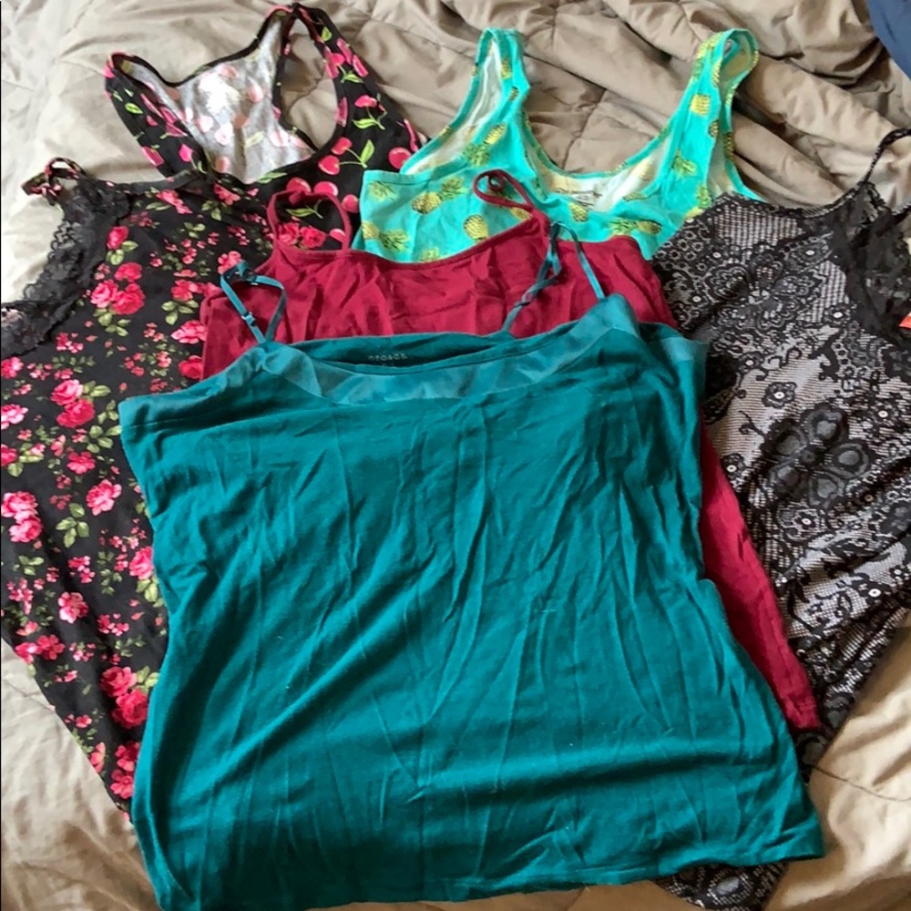 Lot of 6 Tank Tops (sz XL)